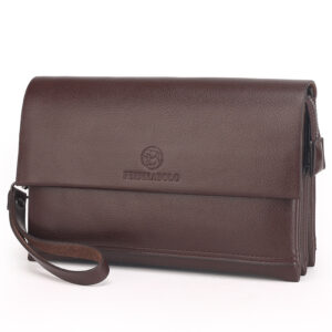 Business Men’s Clutch Bag Casual Soft Leather Large Capacity Wallet NewHandbag