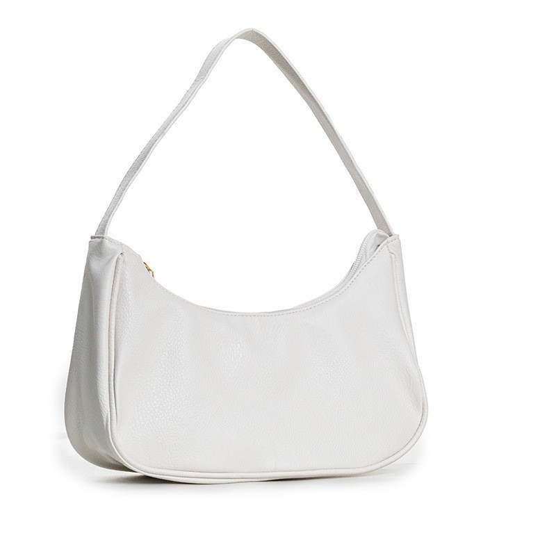 High-end Niche Design Baguette Shoulder Bag Cute Hobo Handbag Mini Clutch With Zipper - Image 7