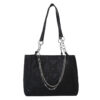 Black with chain