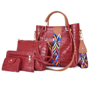For Women Women’s With Ribbons, Mother And Child Buckets, Portable Large Capacity Shoulder Bags, Messenger Bags