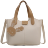 white with khaki