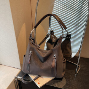 Autumn And Winter Vintage Large-capacity For Women 2026 New Fashion Commuter Shoulder Crossbody Tote Bag