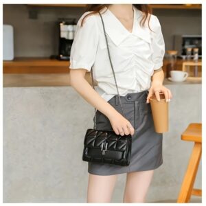 Cross-border Bestseller Women’s Fashion Quilted Chain Shoulder Crossbody Bag Versatile H100