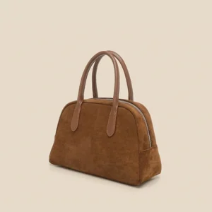 Autumn And Winter Korean Niche High End Suede Portable Bowg Boston Retro Simple Womens Bag Ac