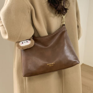 Casual And Laid-back Style Underarm For Women, 2026 Winter New Korean Fashion Trendy Large-capacity Shoulder Crossbody