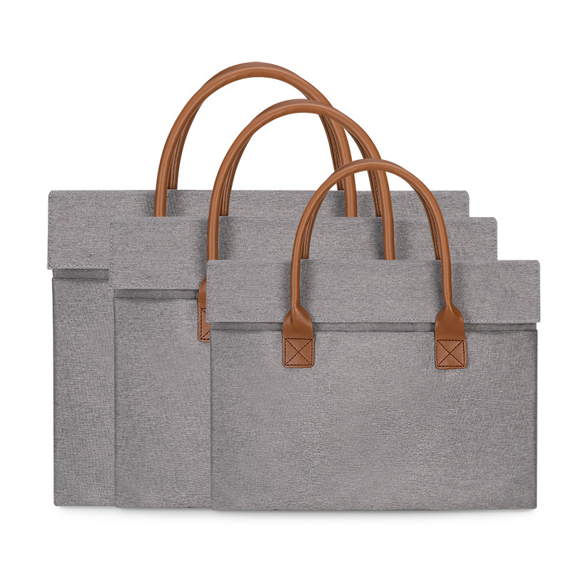 High Quality 13 Inch Men's And Women's Business Laptop Handbag 15.6-inch Computer Bag - Image 7