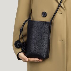 Genuine Leather Versatile Crossbody Small Shoulder Simple Texture Phone Bag For Women Fresh