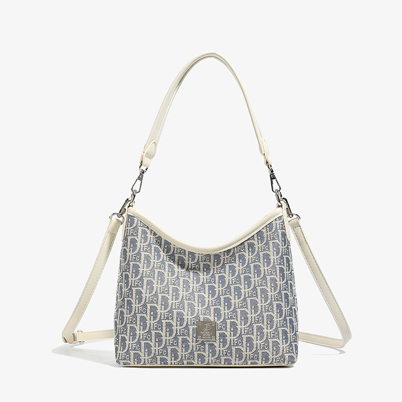 Women's Small Embroidered Shoulder/Crossbody Bag Retro Niche Design New Style Versatile Handbag - Image 6