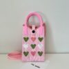 Love pink green