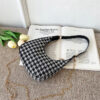 houndstooth black
