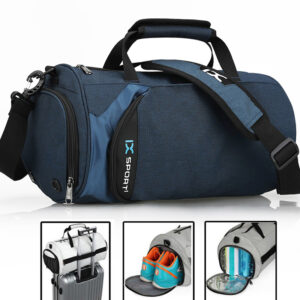 IX Large Gym Fiess Bags Wet Dry Training Men Yoga For Shoes Travel Shoulder Handbags Multifunction Work Out Swimming Bag