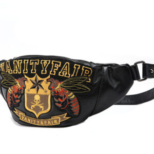 2026 Men’s Gothic Chest Bag, Embroidered Crossbody, Anti-Theft Waist Bag W/ Adjustable Strap (Streetwear Festival & Gym