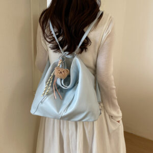 Niche Commuting Multifunctional Backpack 2026 New Model Large Capacity Casual Shoulder High-end Simple Crossbody Bag