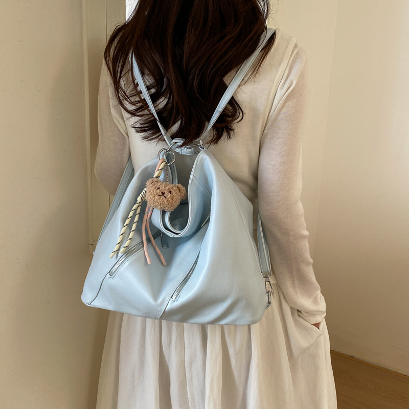 Niche Commuting Multifunctional Backpack 2026 New Model Large Capacity Casual Shoulder High-end Simple Crossbody Bag - Image 2