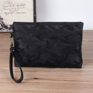 Handbag Large Capacity Clutch Korean Style Canvas Casual Men’s Wrist Bag Oxford Cloth Nylon