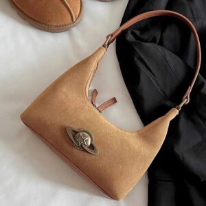 Women’s Light Luxury Denim Shoulder Bag – Retro Crossbody Purse With Zipper Closure, Small Handbag For Daily Outfits,