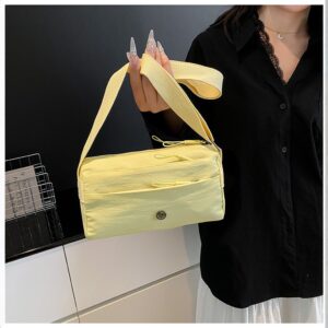 Summer New Small Square Versatile Women’s High-end Single Shoulder Crossbody Large Capacity Nylon Underarm Bag