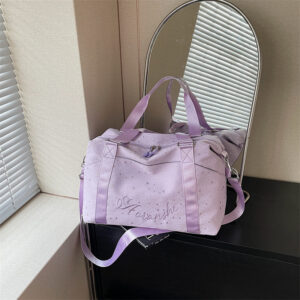 New Travel Fashionable Hot Stamping Gypsy Boarding Exquisite Business Trip Commuter Shoulder Bag Yoga Satchel
