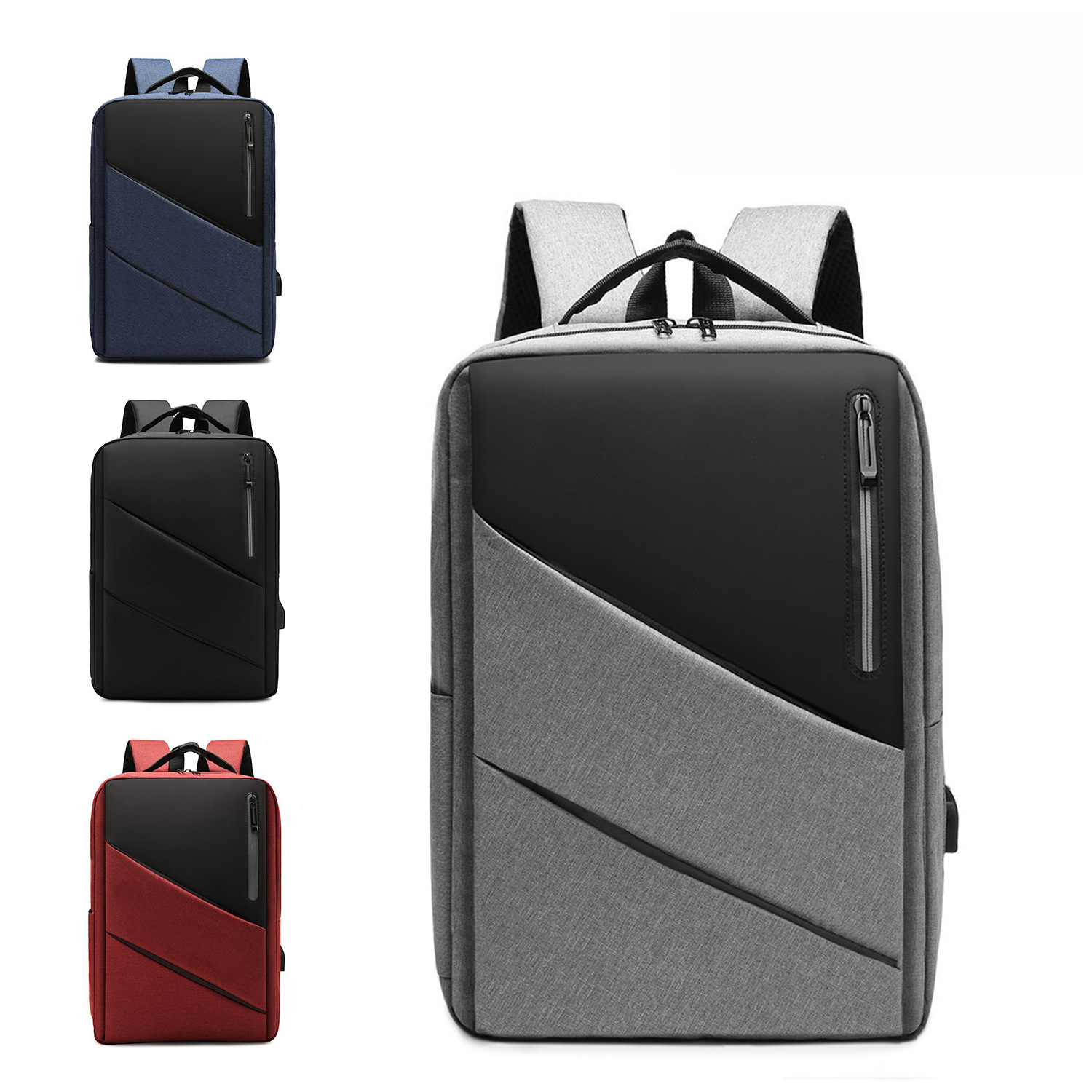 New men's large capacity lightweight casual multi-purpose business computer backpack - Image 5