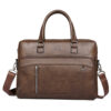 Dark brown detachable shoulder