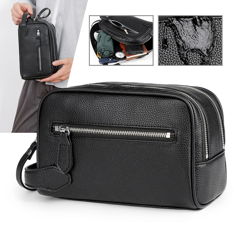 Men's Small Square for Autumn/Winter with Wide Strap New Style Crossbody Shoulder Bag