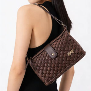 Women’s Stylish Woven Crossbody Bag – Boho Chic Shoulder Purse For Everyday Travel, Lightweight & Spacious