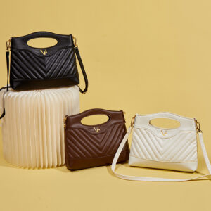 Elegant Large Capacity Crossbody Tote Bag Women PU Leather Handbag With Zipper Closure Multiple Pockets Lightweight