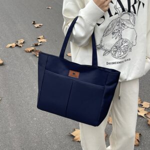 Commuting Simple Large Capacity Tote Ultra-light Shoulder High-end Handbag Casual Waterproof Women’s Bag Mommy