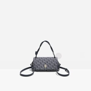 Women’s Sophisticated Small Square Handbag Retro Style Versatile Luxurious Shoulder Crossbody Bag