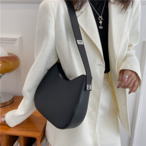 PU Leather Fashion Design Crossbody For Women Summer Travel Shoulder s Large Capacity Handbags and Purse Armpit Hobo