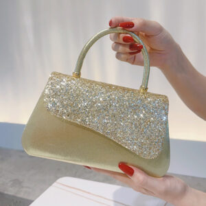 New Fashion Shiny Wedding Bridesmaid Elegant Dress Party Handbag Princess Bag