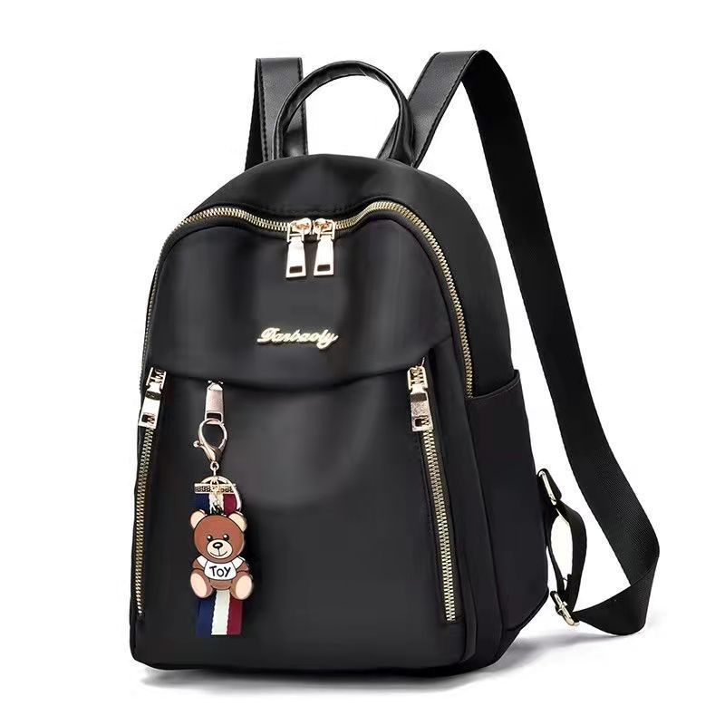 Oxford Cloth 2026 Korean Version New Canvas Fashion Women's Backpack Large Capacity Travel School Bag - Image 6