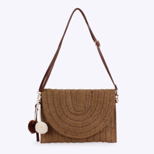 Simple And Fashionable Handmade Paper Rope Woven Seaside Vacation Beach Daily Casual Women’s Bag
