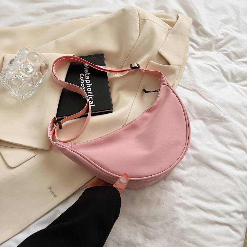 Nylon Messenger Women's New Tide Jiaozi Light Sports Wind Small Underarm Shoulder Bag Bags - Image 2