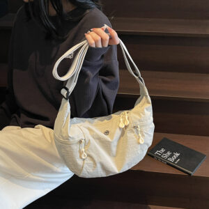 Large Capacity For Women Spring Summer 2026 New Niche Design Shoulder Crossbody Simple Commuter Dumpling Bag