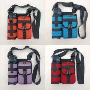 New Single Shoulder Men’s Casual Walking Water Bottle Outdoor Travel Small Backpack Durable Waterproof Practical