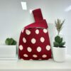 Polka dot red