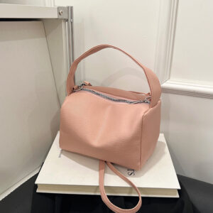 Korean Style Exquisite Handheld Pillow For Women 2026 Fashion Cute Single Shoulder Crossbody Boston Mini Puffer Bag