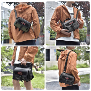 Men’s Stylish Waterproof Crossbody – Urban Casual Shoulder Bag For Work Travel, Spacious & Durable Messenger Bag​