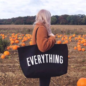 Eco-friendly Tote Oversized Canvas Bag, Reusable Large Shopping Bag.