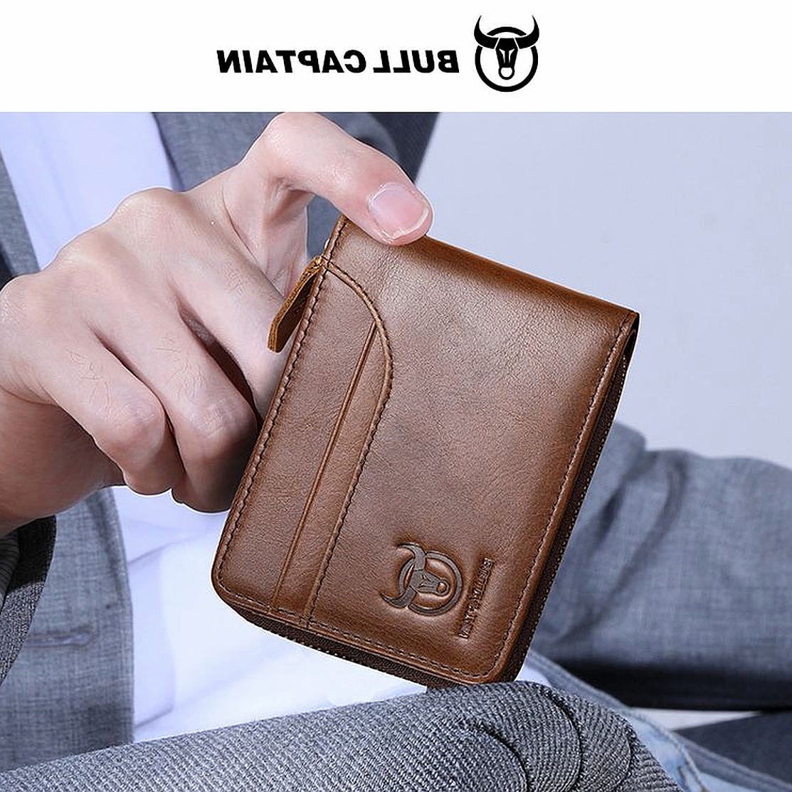 short Horizontal Style Casual Change Driver's License Multi Function Card Slot Wallet - Image 2