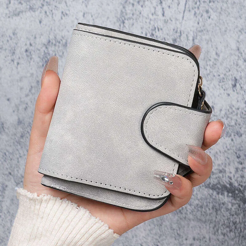 New Korean Style Fashion Wallet Short Multi-Card Slot Simple Coin Purse Women's Bag - Image 7