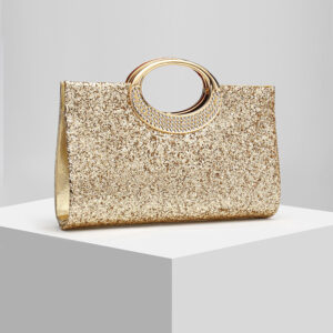 Glitter Evening Clutch Bag Women, Elegant Rhinestone Party Purse With Chain Strap, Small Square Handbag For Wedding,