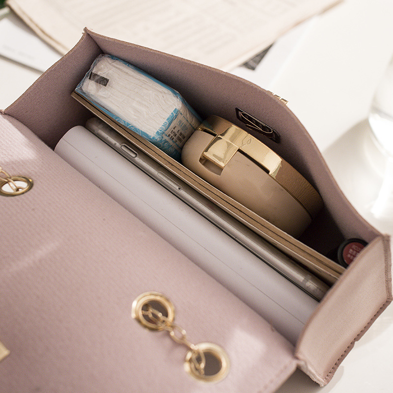 2026 New Women's Summer Korean Fashion Small Square INS Chain Shoulder Crossbody Bag - Image 4