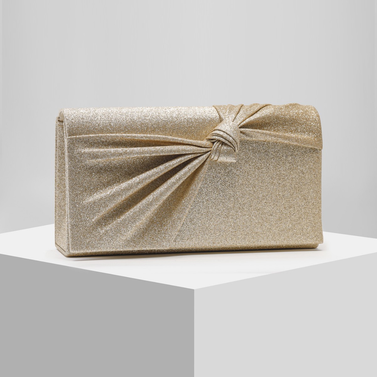 Ladies' Pleated Shiny Banquet High-end Evening Dress Bag, Handbag, Wedding Gift Bag - Image 2