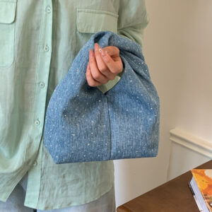 Casual Denim Large-capacity Women, 2026 New Trendy Stylish Handbag For Work And Commuting, Dumpling Bag
