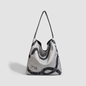 2026 New Personalized Bucket Relaxed And Casual Style Canvas Niche Design Linen Bag, Women’s Summer Shoulder Bag