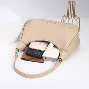 High-End Spring Summer Dog Tooth Hobo Underarm Cross-Border Trendy Style Horn Simple Versatile Single Shoulder Women’s