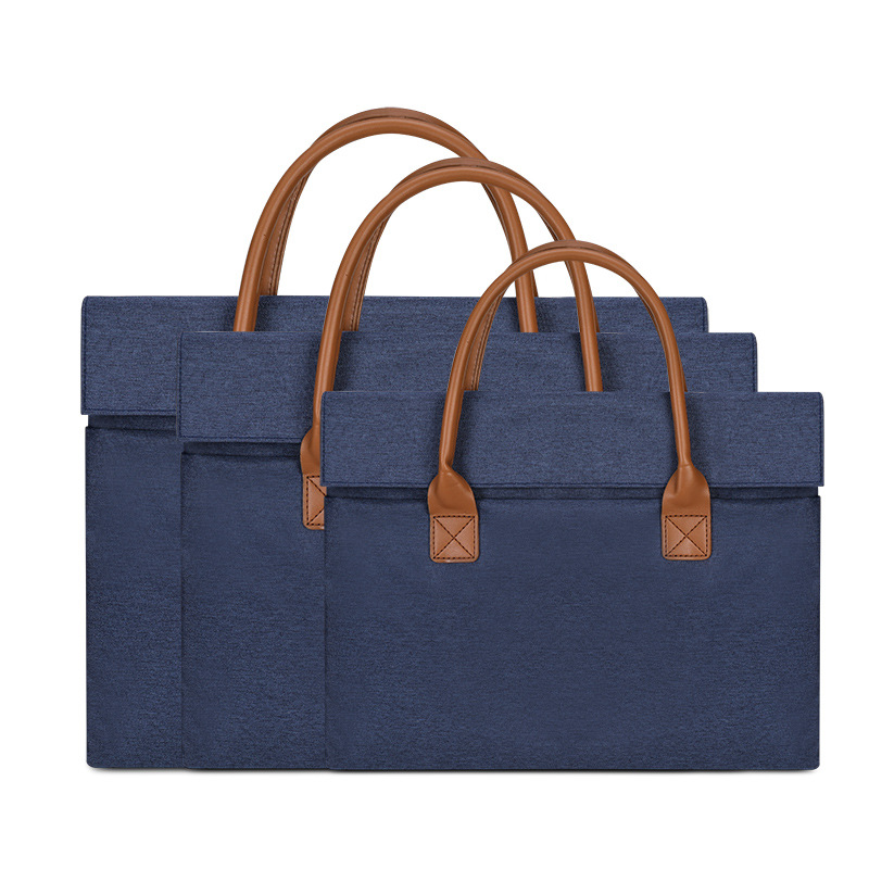 High Quality 13 Inch Men's And Women's Business Laptop Handbag 15.6-inch Computer Bag - Image 5