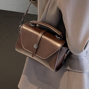 Women’s New Handbag, Portable And Versatile Briefcase, 2026 Spring Collection, High-end Fashion Niche Small Square